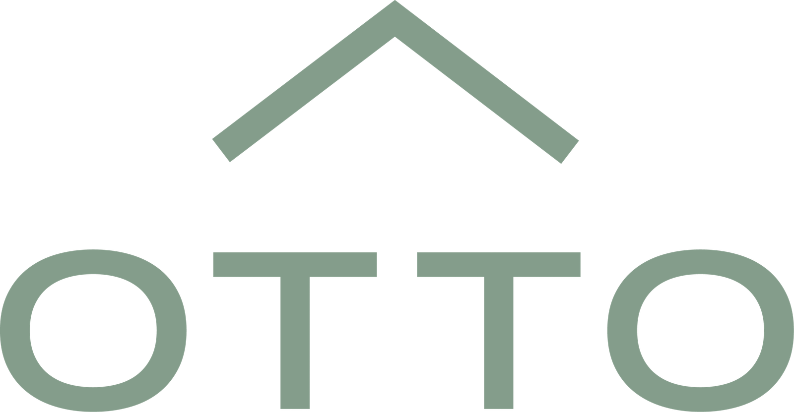 Otto logo with upward arrow design